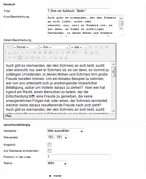 Erste Seite